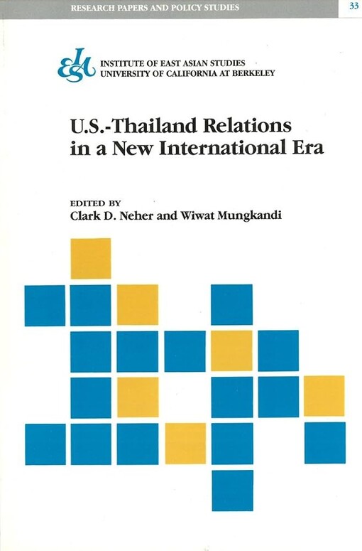 U.S.-Thailand relations in a new international era /