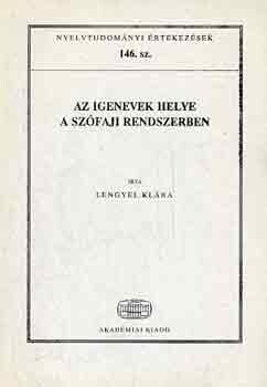 Az igenevek helye a szófaji rendszerben