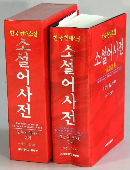 Hankuk Hjŏntäsosŏl Sosŏlsačon :The Dictionary of Korean Novelistic Word