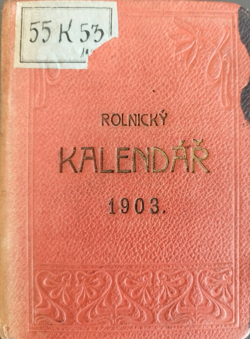Kapesní kalendář českého rolníka