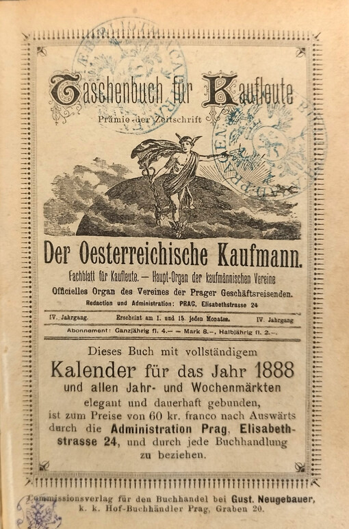 Taschenbuch für Kaufleute : Gratisbeilage der Zeitschrift Der Oesterreichische Kaufmann :