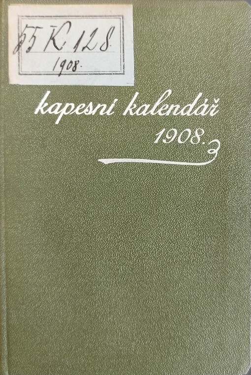  Vzorný kapesní kalendář