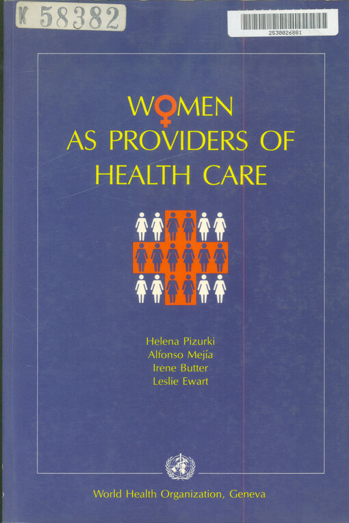 Women as providers of health care