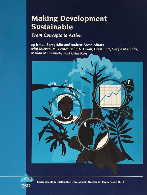 Making devevelopment sustainable :from concepts to action