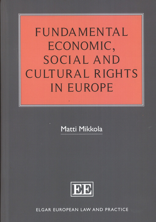 Fundamental economic, social and cultural rights in Europe