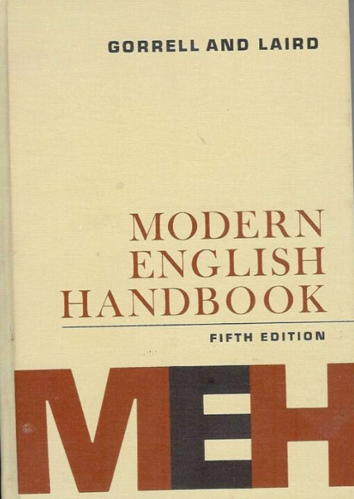 Modern english handbook