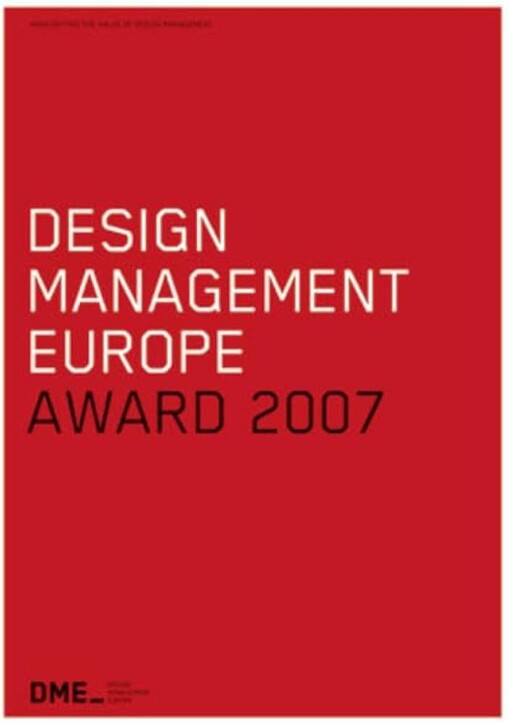 Design Management Europe Award 2007