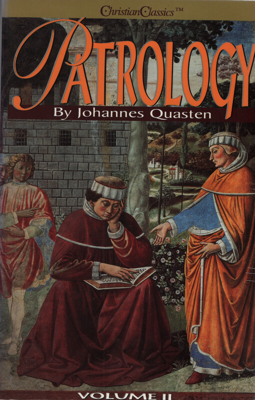 Patrology. Vol. 2, The ante-nicene literature after Irenaeus