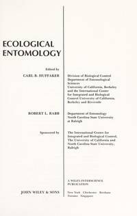 Ecological entomology