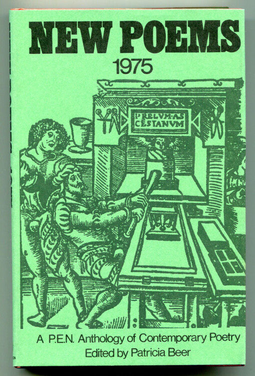New poems 1975 :P.E.N. anthology of contemporary poetry