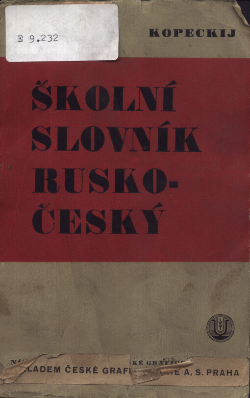 Školní slovník rusko-český = Škol'nyj russko-češskij slovar'