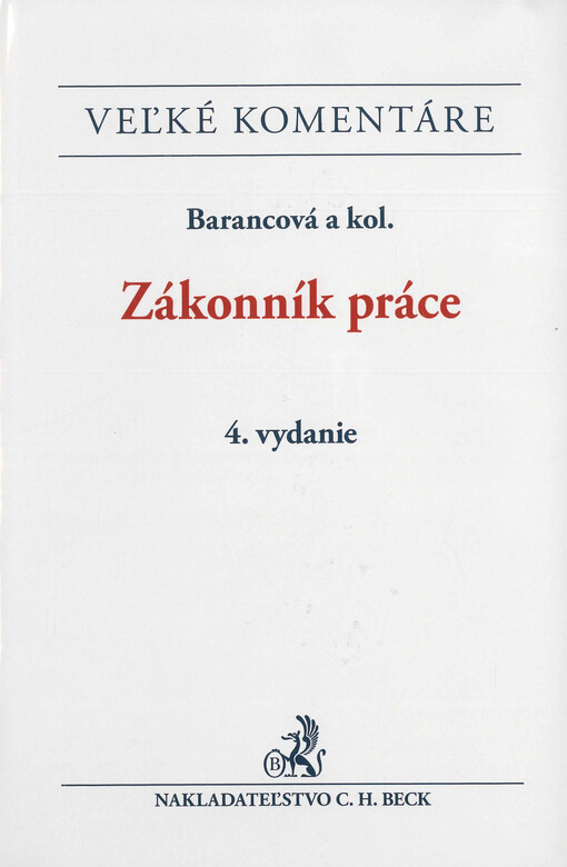 Zákonník práce : komentár