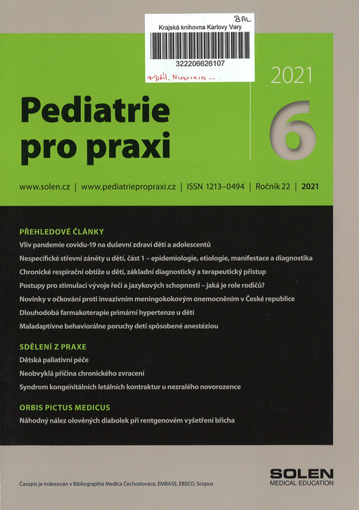 Pediatrie pro praxi
