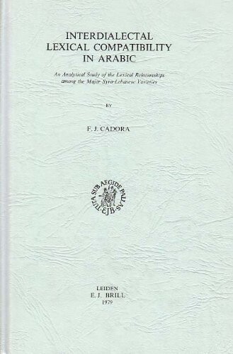 Interdialectal Lexical Compatibility in Arabic :
