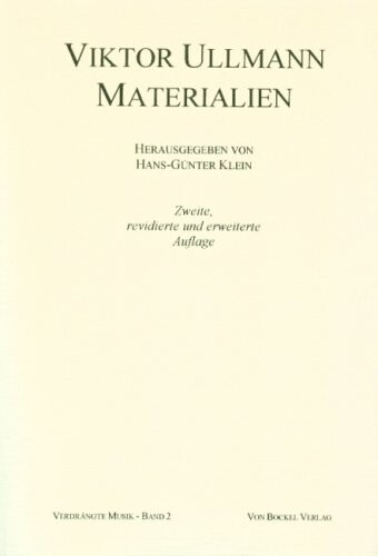 Viktor Ullmann Materialien
