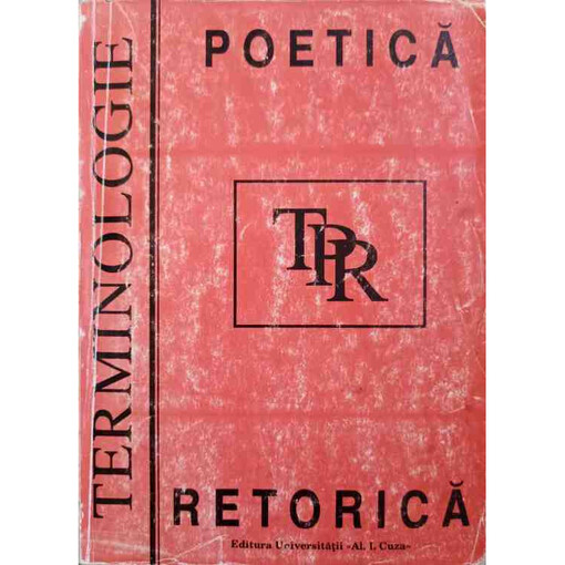 Terminologie poetică şi retorică