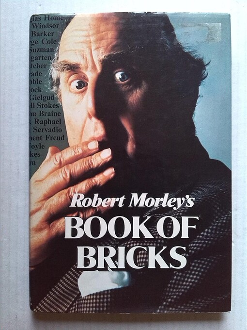 Robert Morley's book of bricks