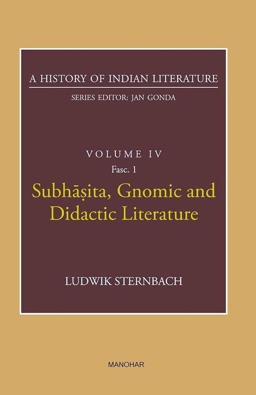 Subhāsita, gnomic and didactic literature