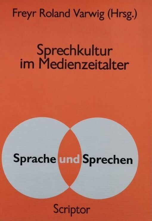 Sprechkultur im Medienzeitalter