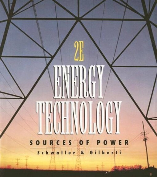 Energy Technology, Sources of Power /