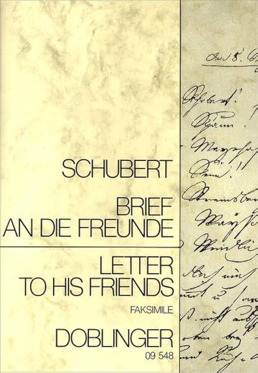 Brief an die Freunde