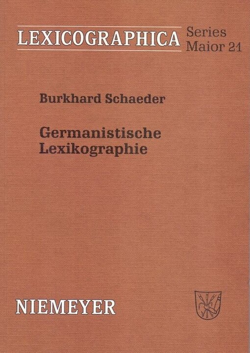 Germanistische Lexikographie