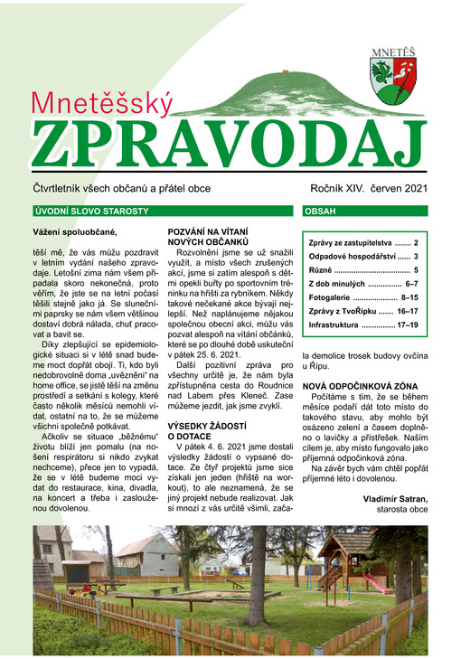 Mnetěšský zpravodaj