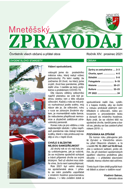 Mnetěšský zpravodaj