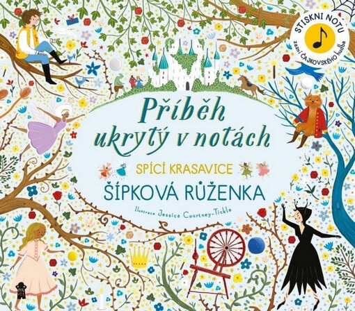 Příběh ukrytý v notách. Šípková Růženka : spící krasavice 