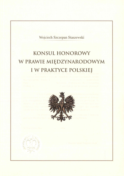 Konsul honorowy w prawie międzynarodowym i w praktyce polskiej