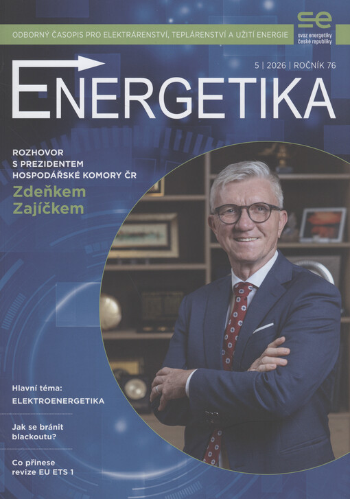 Energetika : odborný časopis pro elektrárenství, teplárenství a použití energie
