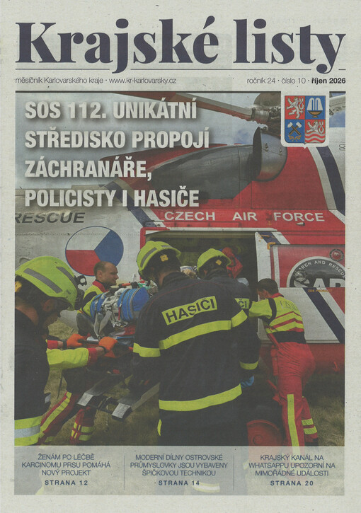 Krajské listy : měsíčník Karlovarského kraje
