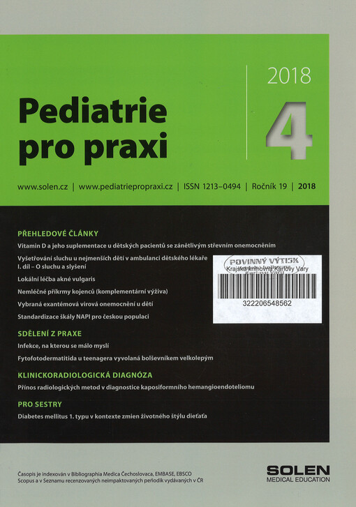 Pediatrie pro praxi