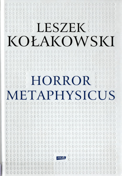 Horror metaphysicus