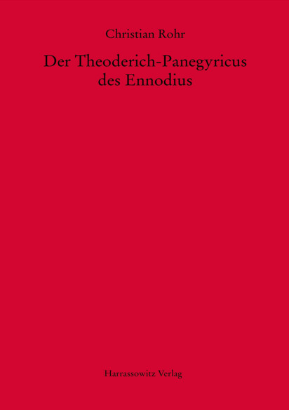 Der Theoderich-Panegyricus des Ennodius