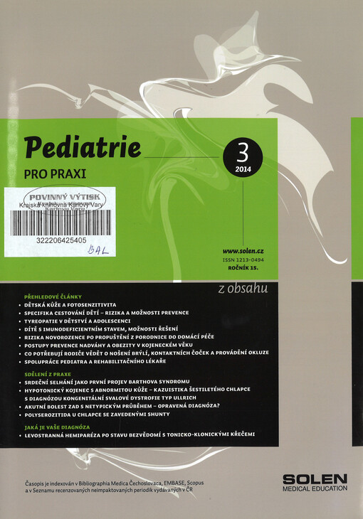 Pediatrie pro praxi