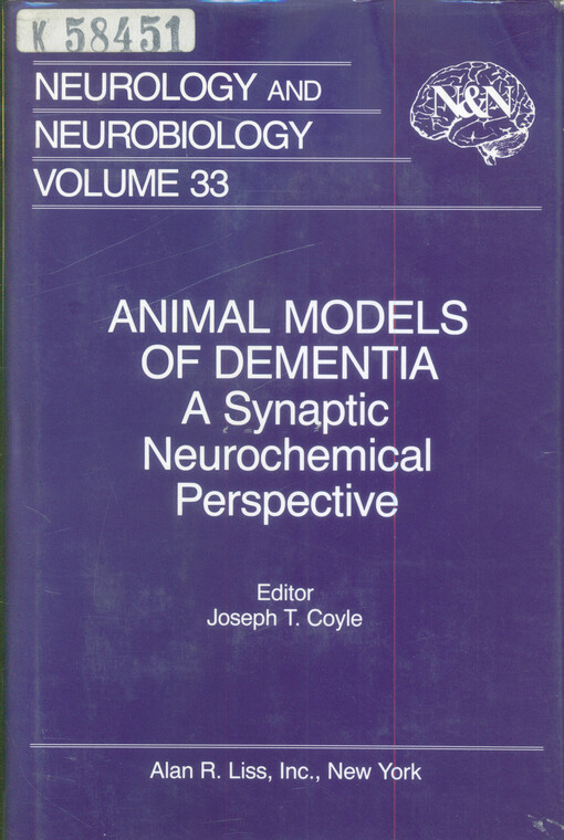 Animal models of dementia : a synaptic neurochemical perspective