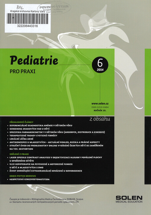 Pediatrie pro praxi