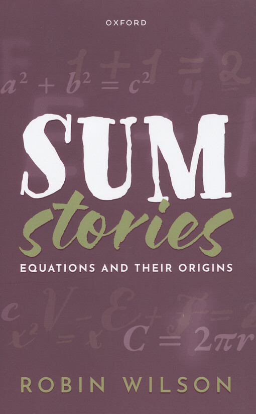 Sum stories : equations and their origins