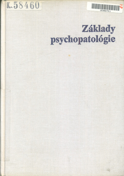 Základy psychopatológie