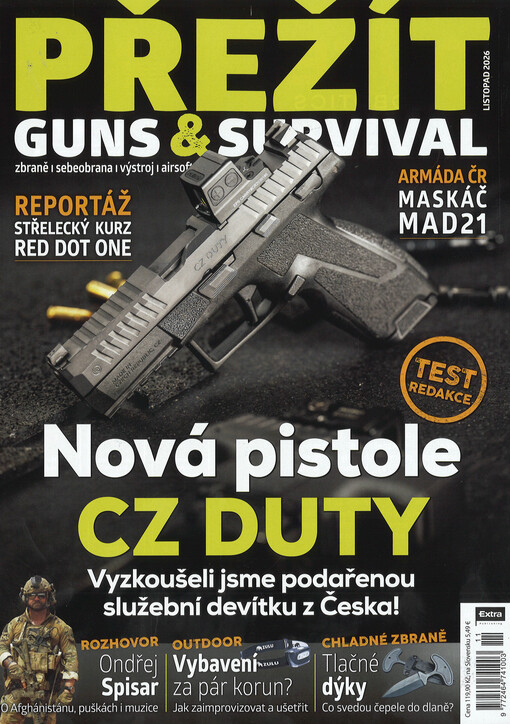 Přežít : guns & survival : zbraně, sebeobrana, výstroj, airsoft, outdoor, kondice