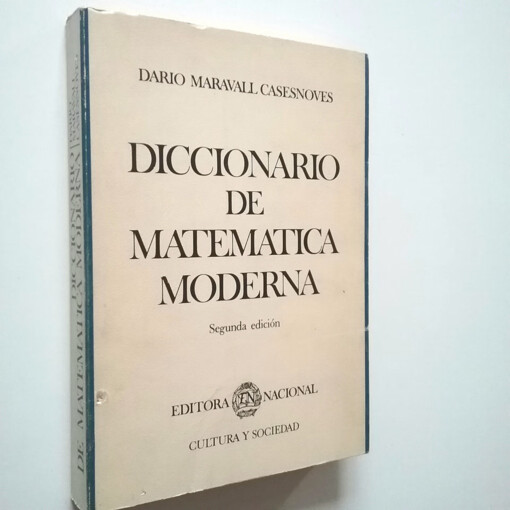 Diccionario de matematica moderna