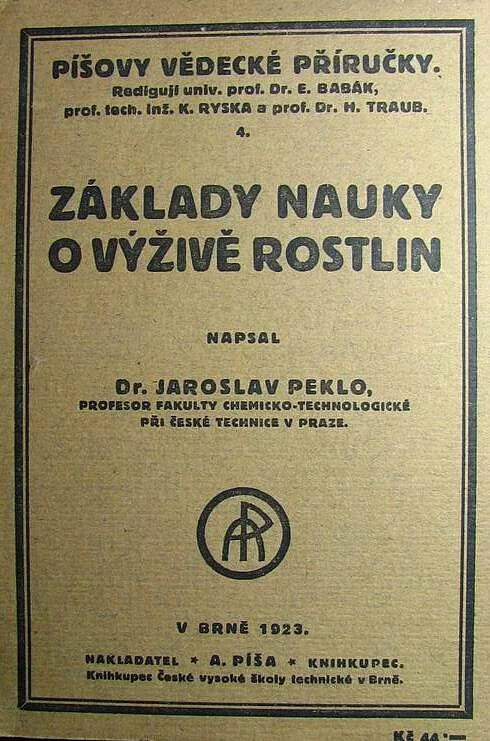 Základy nauky o výživě rostlin
