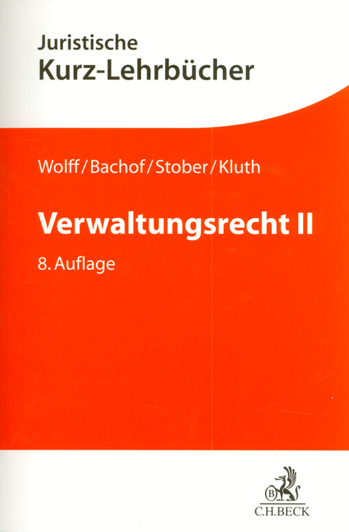 Verwaltungsrecht II : ein Studienbuch