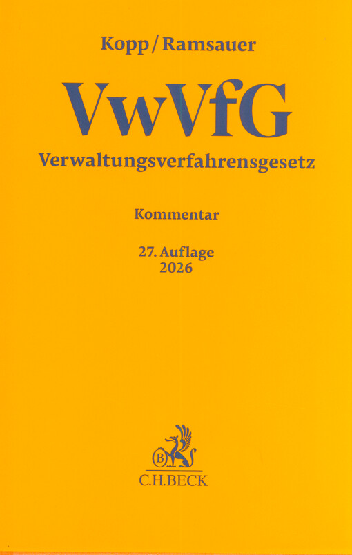 Verwaltungsverfahrensgesetz : Kommentar