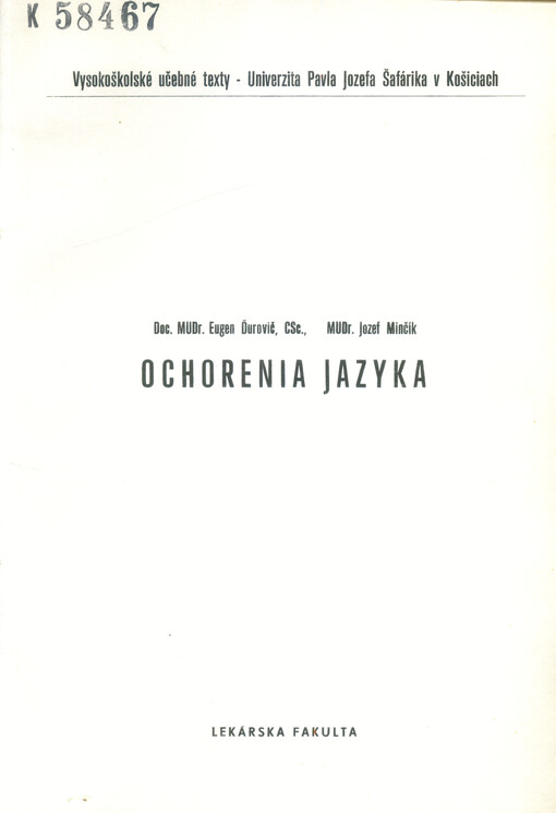 Ochorenia jazyka