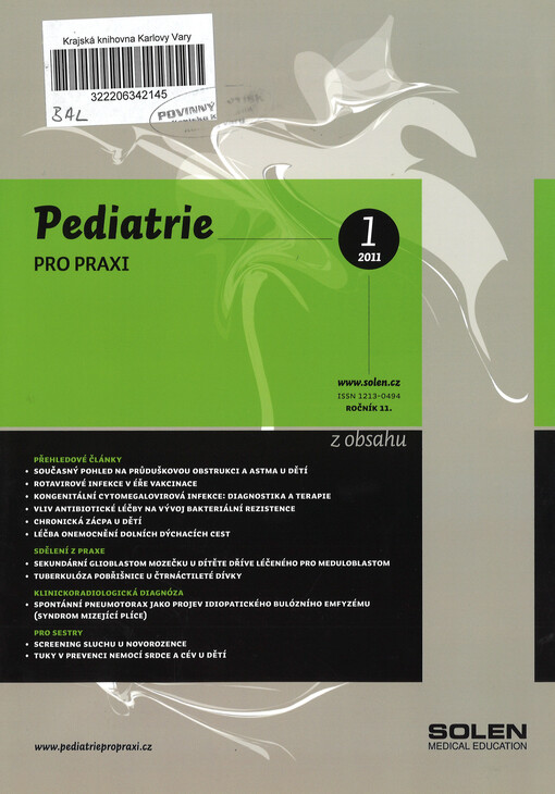Pediatrie pro praxi