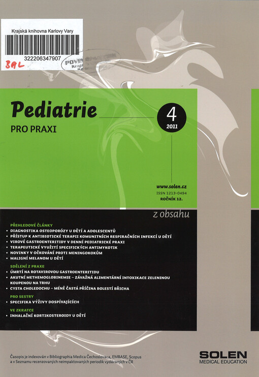 Pediatrie pro praxi