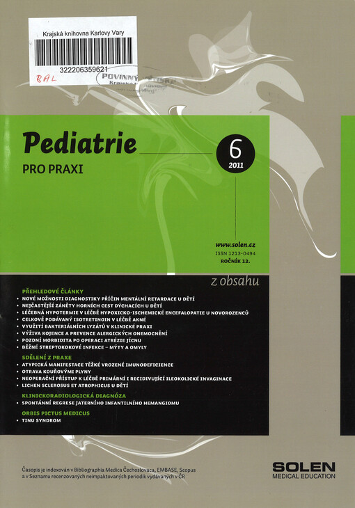 Pediatrie pro praxi