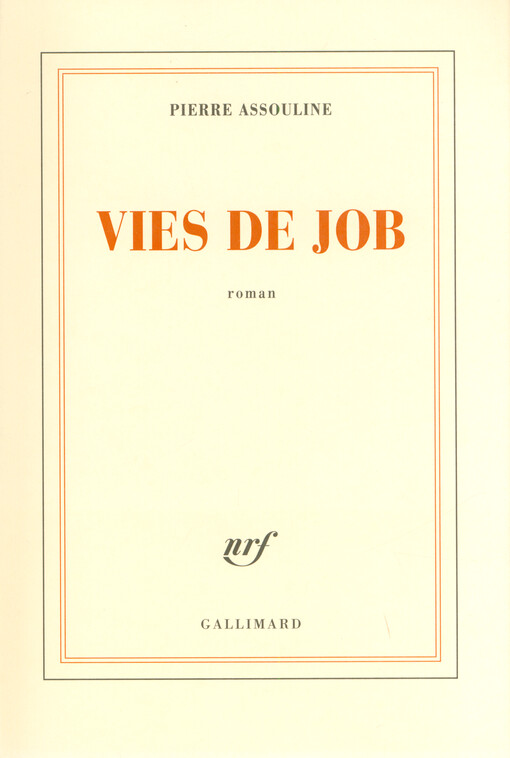 Vies de Job : roman